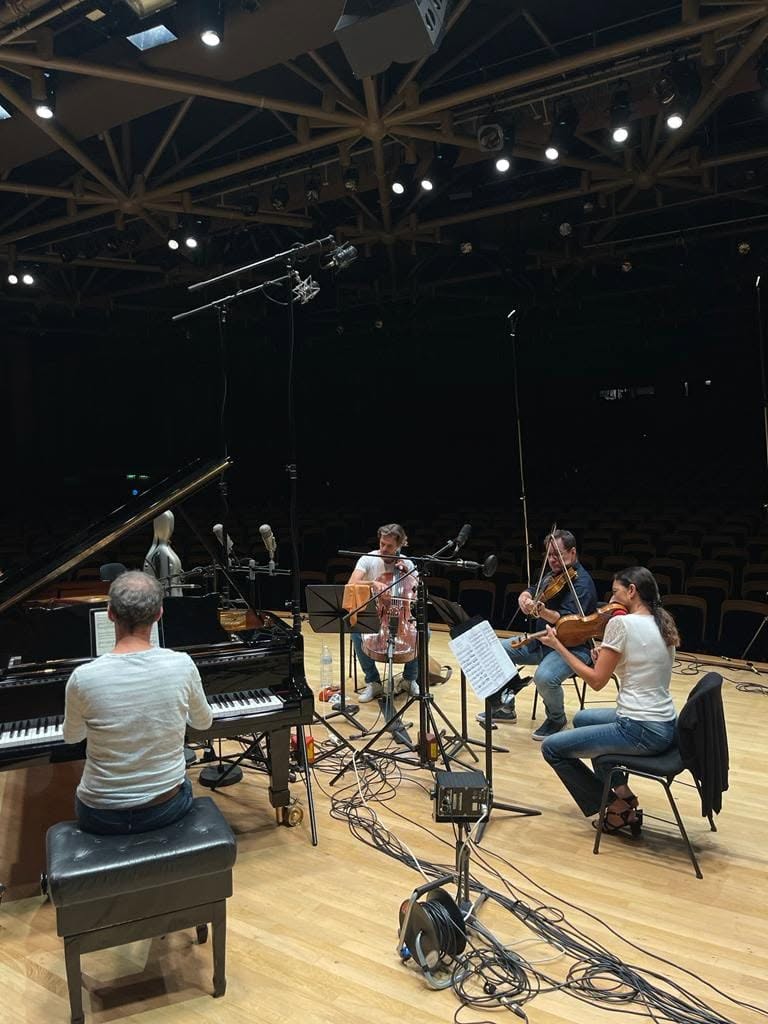 Enregistrement des quatuors de Beethoven